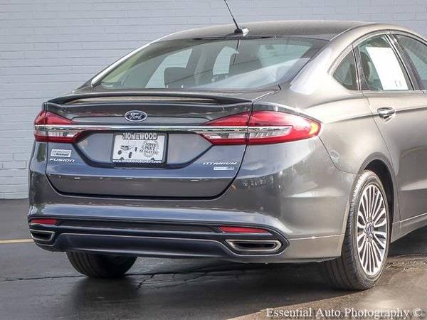 2018 Ford Fusion sedan - Gray for sale in Homewood, IL – photo 6
