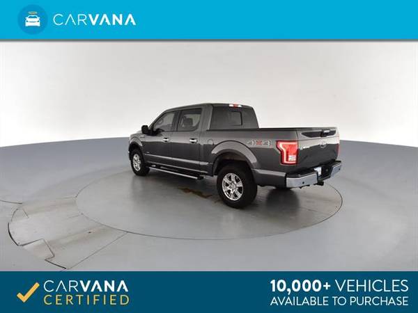 2016 Ford F150 SuperCrew Cab XLT Pickup 4D 6 1/2 ft pickup Dk. Gray - for sale in Covington, OH – photo 8