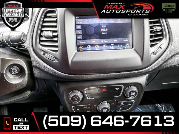 $333/mo - 2018 Jeep Compass Latitude 4X4 - LIFETIME WARRANTY! - cars... for sale in Spokane, WA – photo 9
