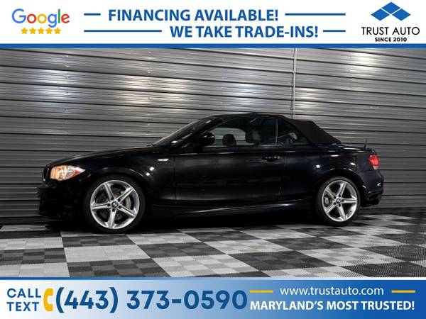 2011 BMW 1 Series 135i Soft-Top Convertible wPremium Pkg - cars & for sale in Sykesville, MD – photo 8