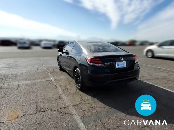 2014 Honda Civic LX Coupe 2D coupe Black - FINANCE ONLINE - cars &... for sale in Tustin, CA – photo 8