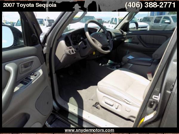 2007 Toyota Sequoia Limited, 1 OWNER, SUPER CLEAN, 4X4, LOADED for sale in Belgrade, MT – photo 9