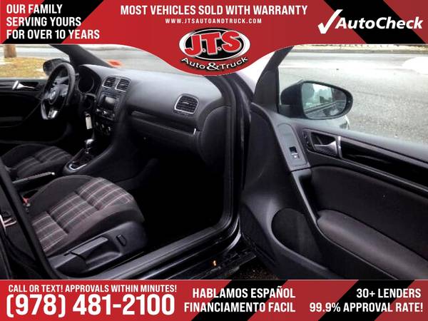 159/mo - 2012 Volkswagen GTI HB DSG w/Conv and Sunroof PZEV - cars for sale in Plaistow, ME – photo 11