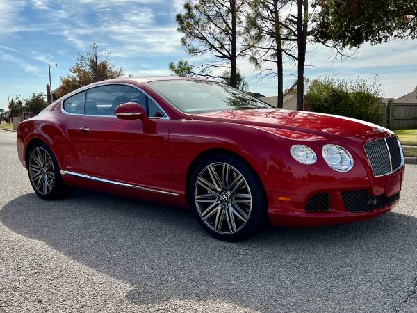 2013 Bentley Continental GT speed - 9650 miles - accident-free for sale in Norman, OK