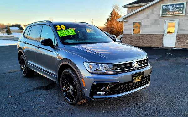 2020 Volkswagen Tiguan SE R-Line Black Edition 4Motion AWD with only for sale in Clinton, IA