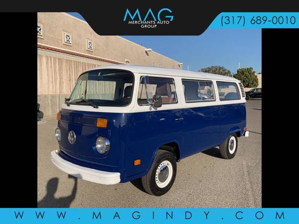1978 *Volkswagen* *Bus* *3 dr Transporter* Blue for sale in Cicero, IN
