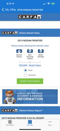 2019 Nissan Frontier SV - LOW MILE - - by dealer for sale in Winder, GA – photo 2