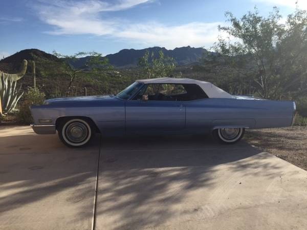 1968 Cadillac DeVille Convertible for sale in Tucson, AZ