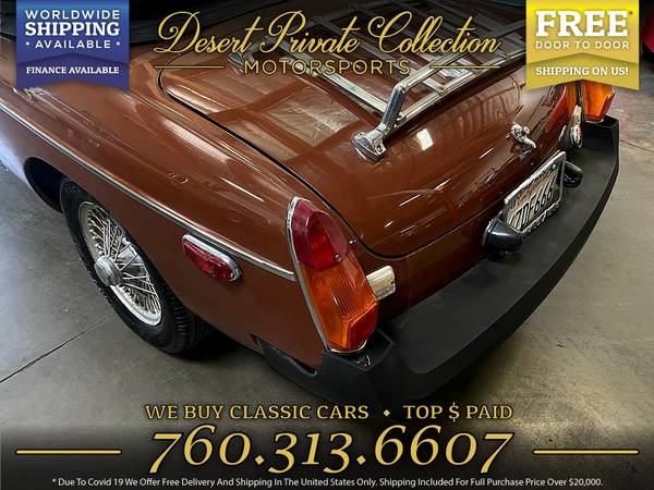 1980 MG B Roadster Convertible which won t last long for sale in Other, IL – photo 9