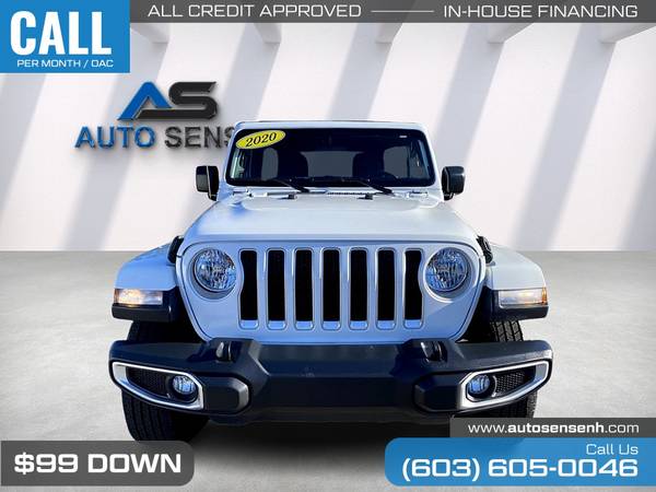 2020 Jeep Wrangler Unlimited Sahara - - by dealer for sale in Chichester, ME – photo 8