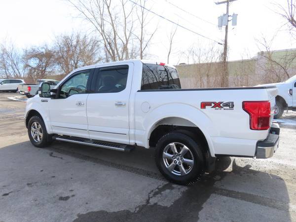 2018 White FORD F-150 Lariat Super Crew - - by dealer for sale in Bloomfield, NY – photo 4