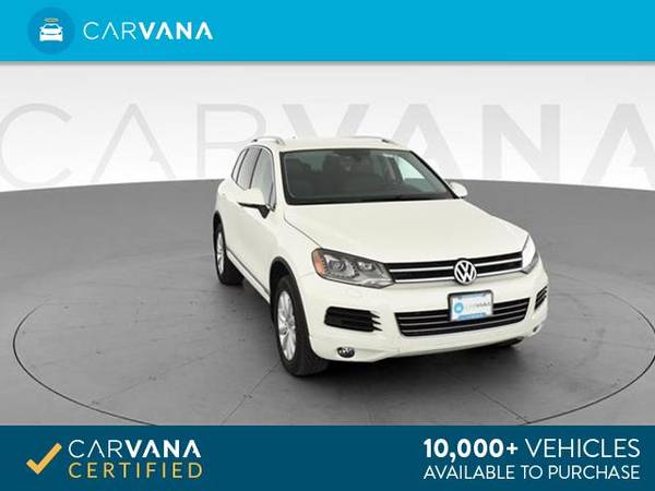 2012 VW Volkswagen Touareg VR6 Sport SUV 4D suv WHITE - FINANCE ONLINE for sale in Pittsburgh, PA