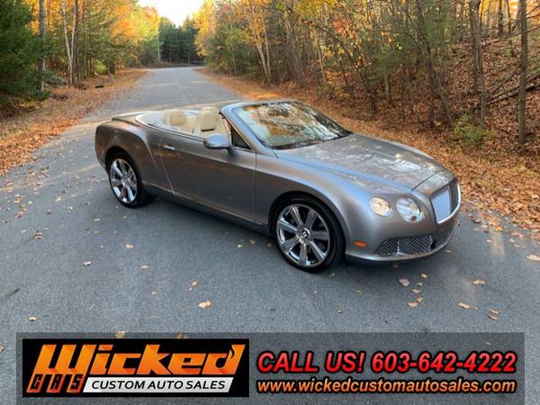 2013 Bentley Continental GT W12 GTC Convertible GTC Florida Car... for sale in Kingston, MA – photo 4