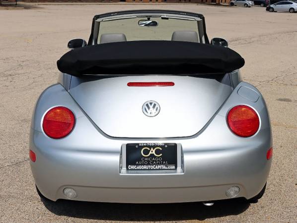2004 VW NEW BEETLE CONVERTIBLE GLS 1-OWNER 91k-MILES MANUAL for sale in Elgin, IL – photo 10