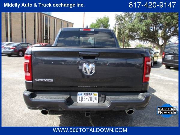 2019 Ram 1500 Laramie 2 with only 15204 miles 500totaldown.com .. low for sale in Haltom City, TX – photo 5