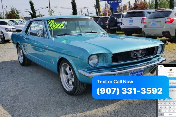 1966 Ford Mustang / Financing Available / Open 10-7PM - cars &... for sale in Anchorage, AK – photo 2