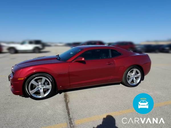 2010 Chevy Chevrolet Camaro SS Coupe 2D coupe Red - FINANCE ONLINE -... for sale in Chatham, IL – photo 4