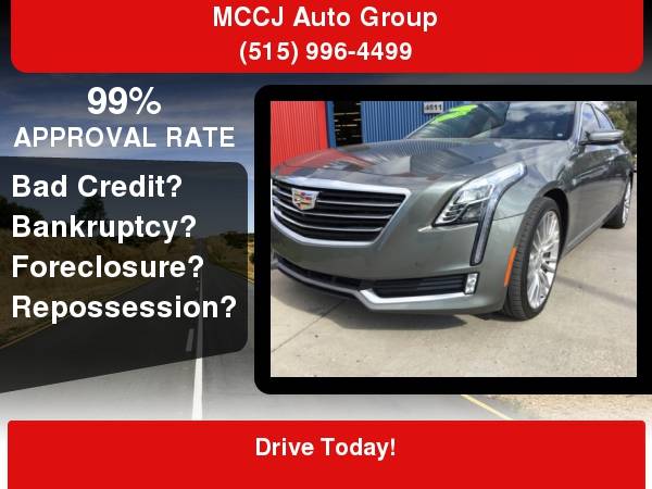 2017 Cadillac CT6 Sedan 4dr Sdn 3.6L Luxury AWD rates as low as 4.95... for sale in Des Moines, IA