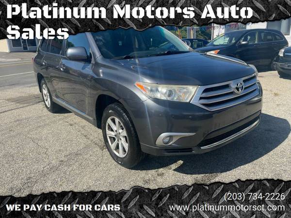 2012 Toyota Highlander Limited 4WD - - by dealer for sale in Ansonia, CT