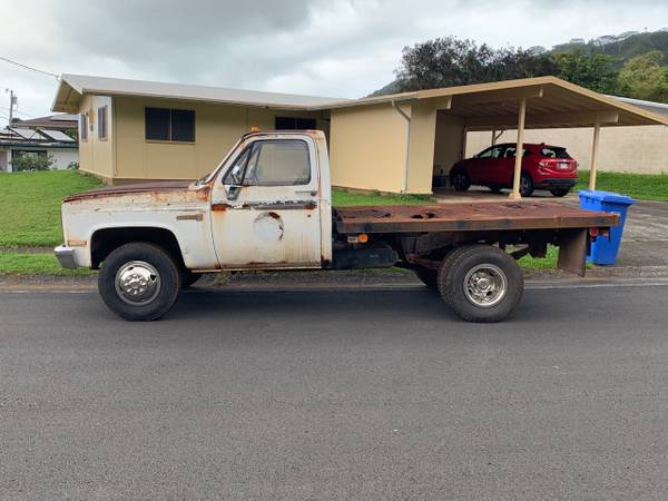 1988 GMC/Chevy 3500 Flatbed Dually Truck 4x4 - - by for sale in Kaneohe, HI