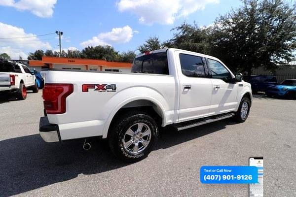 2015 Ford F-150 F150 F 150 Lariat SuperCrew 6.5-ft. Bed 4WD - cars &... for sale in Orlando, FL – photo 8