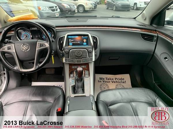 2013 BUICK LACROSSE SEDAN!!! REMOTE STARTER!!! TOUCH SCREEN DISPLAY!!! for sale in N SYRACUSE, NY – photo 12
