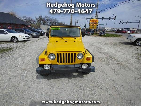 2002 Jeep Wrangler Sport - - by dealer - vehicle for sale in Lowell, AR