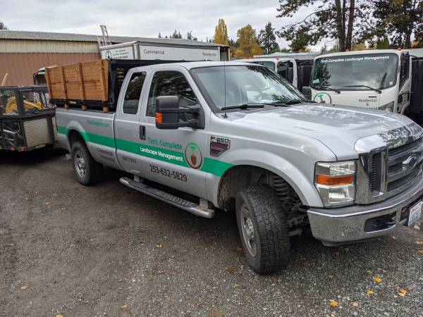 2008 Ford F350 with Dump Insert - Great Work Truck! for sale in Kent, WA