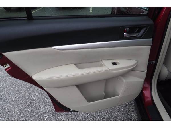 2011 Subaru Outback 2 5i Prem AWP hatchback Red - - by for sale in Plymouth, MA – photo 7
