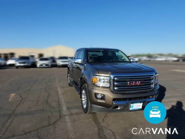 2015 GMC Canyon Crew Cab SLT Pickup 4D 5 ft pickup Brown - FINANCE -... for sale in Long Beach, CA – photo 16