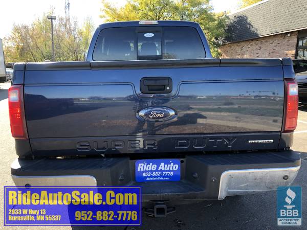 2013 Ford F350 F-350 Lariat Crew cab FX4 4x4 gas 400hp 6.2 V8 NICE !!! for sale in Burnsville, MN – photo 6