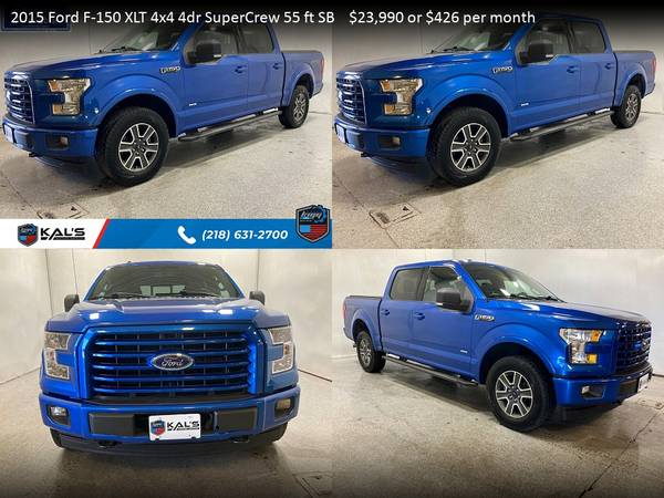 444/mo - 2018 Ford F150 F 150 F-150 XLT 4x4SuperCrew 65 ft SB for sale in Wadena, MN – photo 24