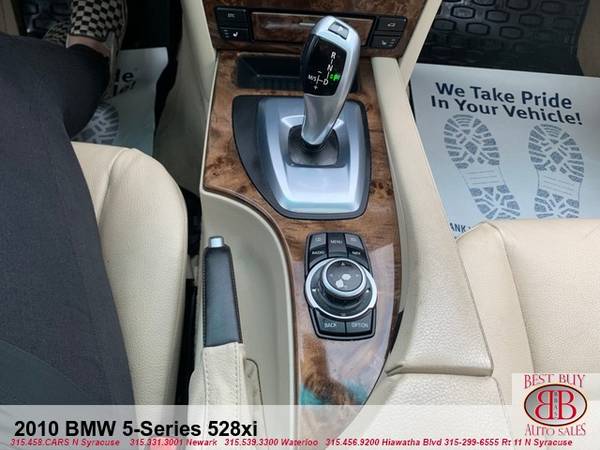 2010 BMW 5-SERIES 528XI! LOADED! SUNROOF! PUSH START! WE DO FINANCING! for sale in N SYRACUSE, NY – photo 20
