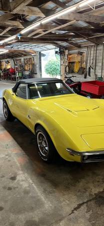 1969 Corvette 427 4spd yellow convt Beautiful - - by for sale in Gainesville, GA – photo 12