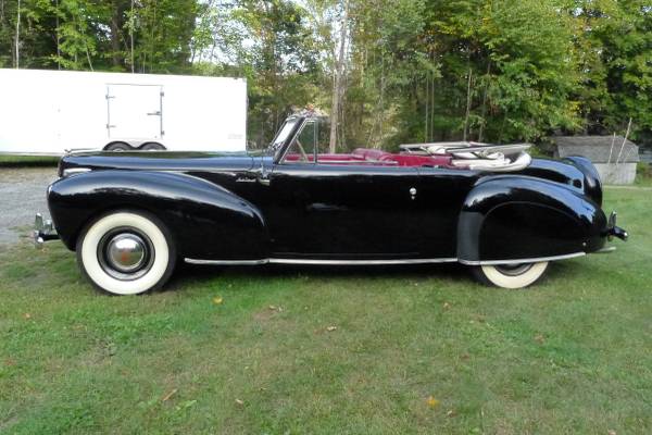 1941 Lincoln Continental V-12 Convertible for sale in Valley Stream, NY – photo 4