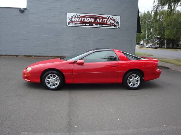 2001 CHEVROLET CAMARO T-TOP BRIGHT RED V6 AUTO ALLOYS !!!!! for sale in LONGVIEW WA 98632, OR – photo 7
