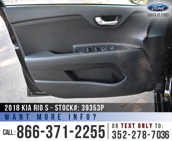 *** 2018 Kia Rio S *** Backup Camera - Warranty - UNDER $12k! for sale in Alachua, GA – photo 11