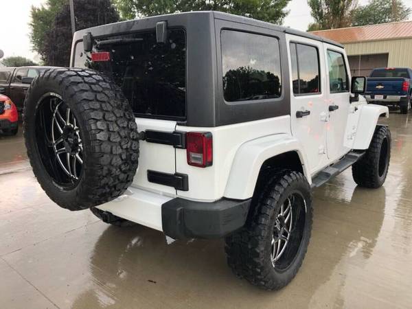 2016 JEEP WRANGLER UNLIMITED SAHARA*22'S*LIFTED*LEATHER*37K*MUST SEE!! for sale in Glidden, IA – photo 5