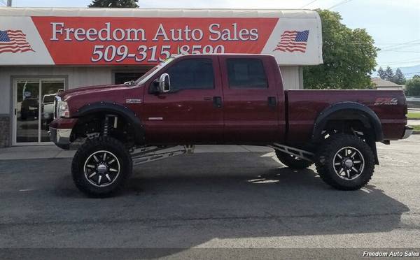 Lifted Bad Ass Powerstroke - - by dealer - vehicle for sale in Spokane, WA