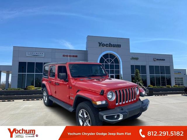 2020 Jeep Wrangler Unlimited Sahara for sale in Vincennes, IN
