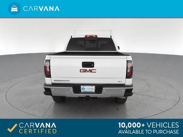 2018 GMC Sierra 1500 Crew Cab SLT Pickup 4D 5 3/4 ft pickup White - for sale in Albuquerque, NM – photo 20