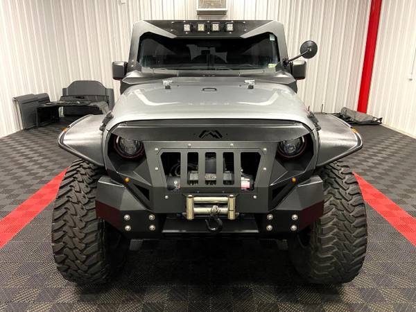 2015 Jeep Wrangler Unlimited T-ROCK Lifted 4x4 suv Silver - cars & for sale in Branson West, AR – photo 15