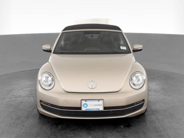 2013 VW Volkswagen Beetle TDI Convertible 2D Convertible Beige - -... for sale in South Bend, IN – photo 17