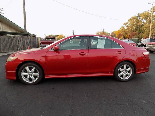 2007 *Toyota* *Camry* *4d Sedan LE Auto* RED - cars & trucks - by... for sale in Crystal, MN – photo 3
