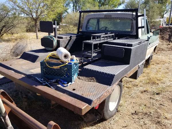 1970 Welding Bed F350 Dually - cars & trucks - by owner - vehicle... for sale in Skull Valley, AZ – photo 2