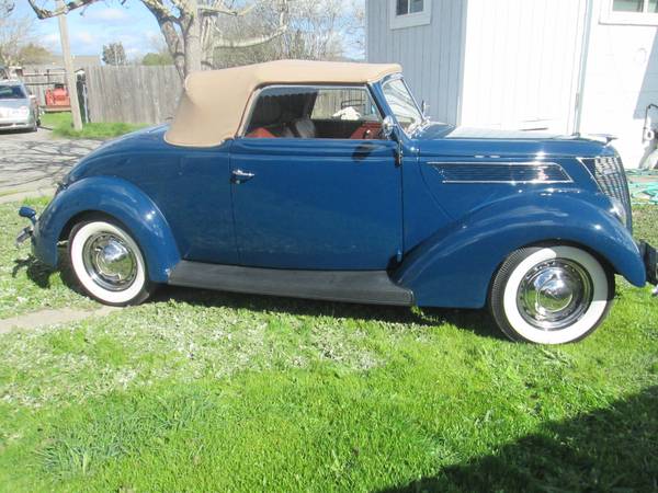 1937 Ford Cabriolet conv model 78 for sale in Weaverville, CA – photo 3