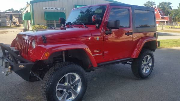 2012 Jeep Wrangler Sahara 2dr 4X4 68k mi! for sale in Tyler, TX