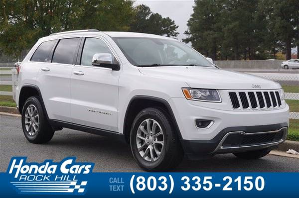 2015 Jeep Grand Cherokee Limited - cars & trucks - by dealer -... for sale in Rock Hill, NC