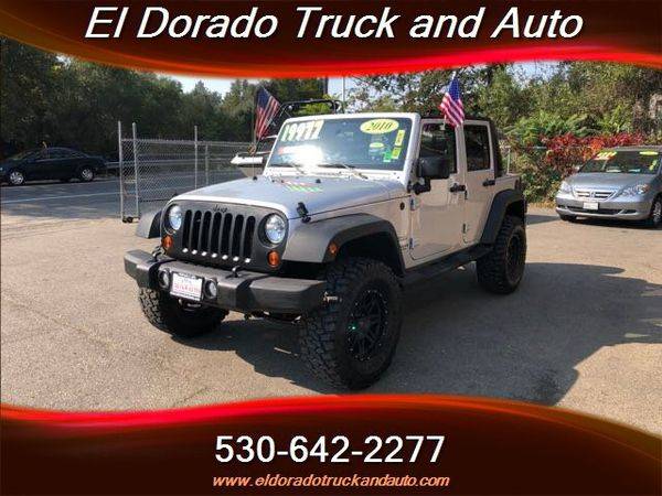 2010 Jeep Wrangler Unlimited Sport 4x4 Sport 4dr SUV Quality Vehicles! for sale in El Dorado, CA – photo 4