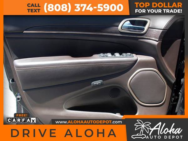 2014 Jeep Grand Cherokee Summit Sport Utility 4D 4 D 4-D for only for sale in Honolulu, HI – photo 10